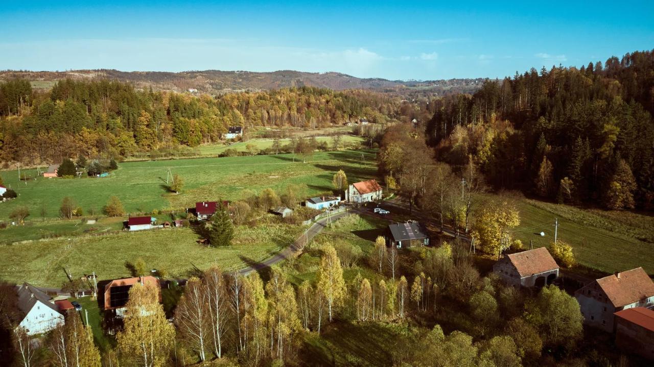 Baza Udana Appartement Janowice Wielkie Buitenkant foto