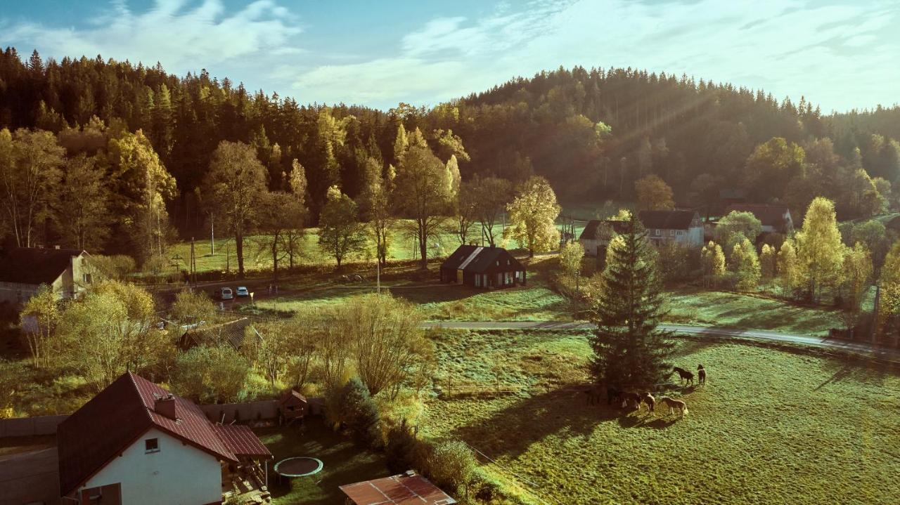 Baza Udana Appartement Janowice Wielkie Buitenkant foto